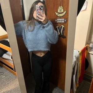 Aerie Cross Flare Leggings